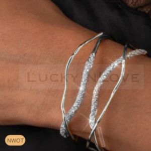 Alexis Bittar Solanales Crystal Intertwined Cuff Bracelet